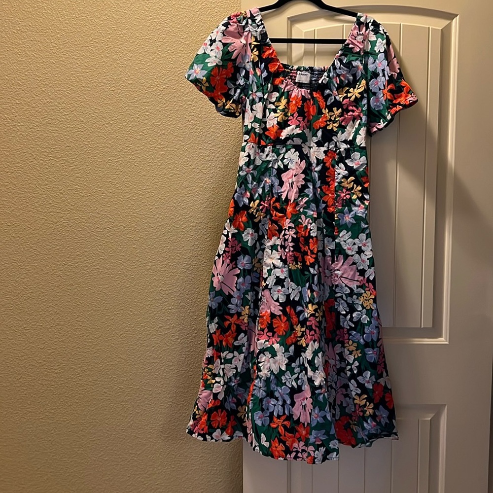 Old navy large midi dress floral